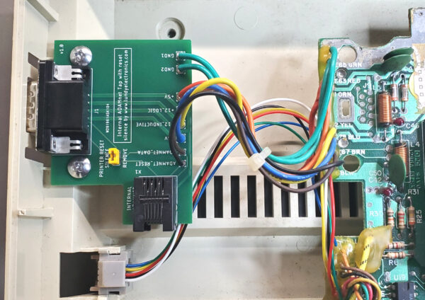 Coleco ADAM ADAMnet Power Inlet Board for External Power Supply