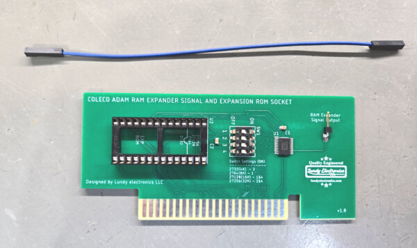 Coleco ADAM RAM Expander Signal and Expansion ROM Board