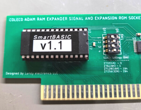 Coleco ADAM RAM Expander Signal and Expansion ROM Board - Image 2