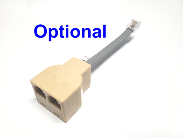 Optional splitter with cable